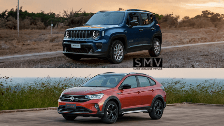 Volkswagen Nivus x Jeep Renegade 2024