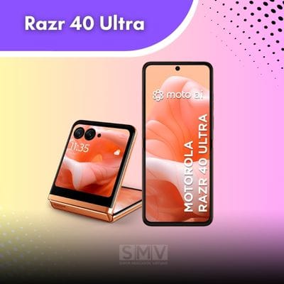 Motorola Razr 40 Ultra combinando estilo e inovação nos Celulares Dobráveis.