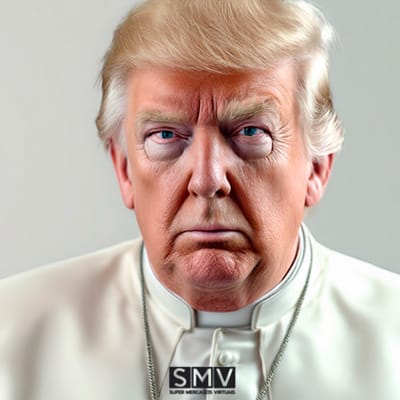 Foto Donald Trump de Papa