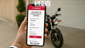 Simulador de Financiamento de Moto Bradesco:
