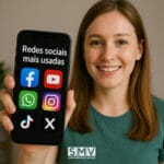 redes sociais mais usadas