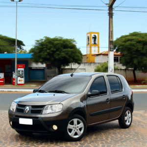 Financie Sandero 2008 a partir de R$404 no boleto - Brasil?