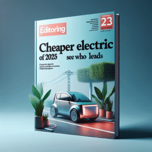 Carros elétricos mais baratos de dois mil e vinte e cinco veja quem lidera