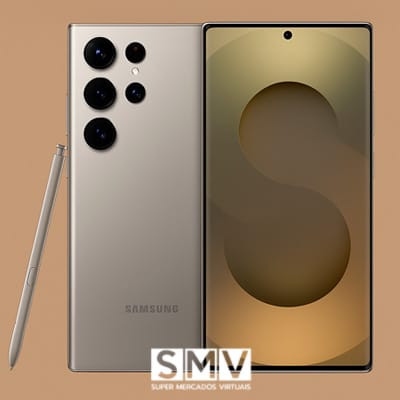 Samsung S25 Ultra x iPhone 16 Pro Max — potência e design em destaque. Samsung S25 Ultra x iPhone 16 Pro Max