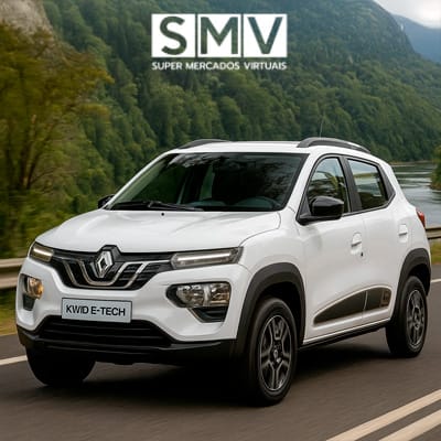 Elegância urbana define o Renault Kwid E-Tech, o carro elétrico mais acessível do país! carros elétricos da Renault